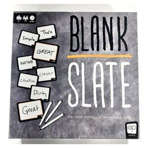 Blank Slate The Game Where Great Minds Think Alike Fun Family Friendly Complete